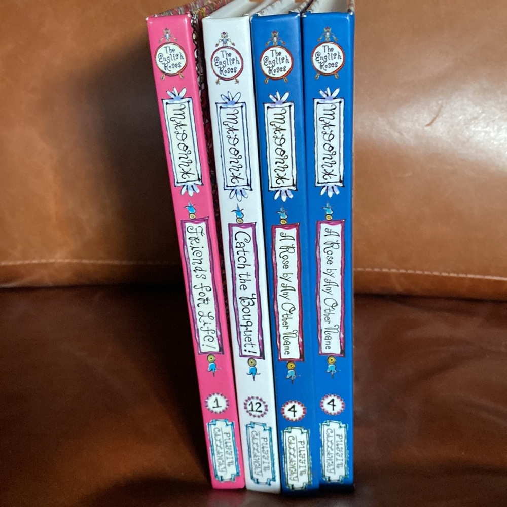 MADONNA = Bundle of books 3 dif “The English Roses” 4 books by MADONNA Bullies